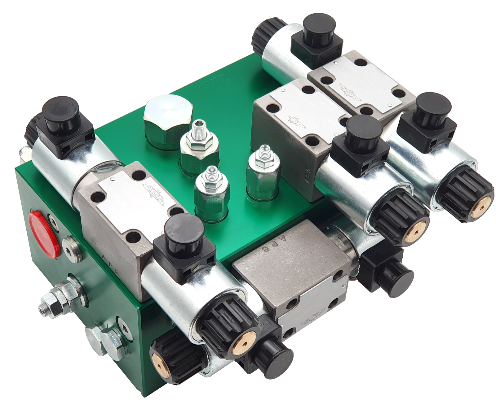 Hydraulischer-Ventil-und-Steuerblock